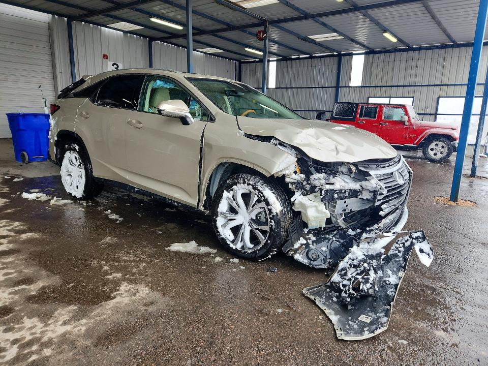 2017 Lexus Rx VIN 2T2ZZMCA0HC058633 COPART salvage auction — REAR END, Co - Public - Salvage Title, sold $5,200 on 2026-07-21 (photo 4)