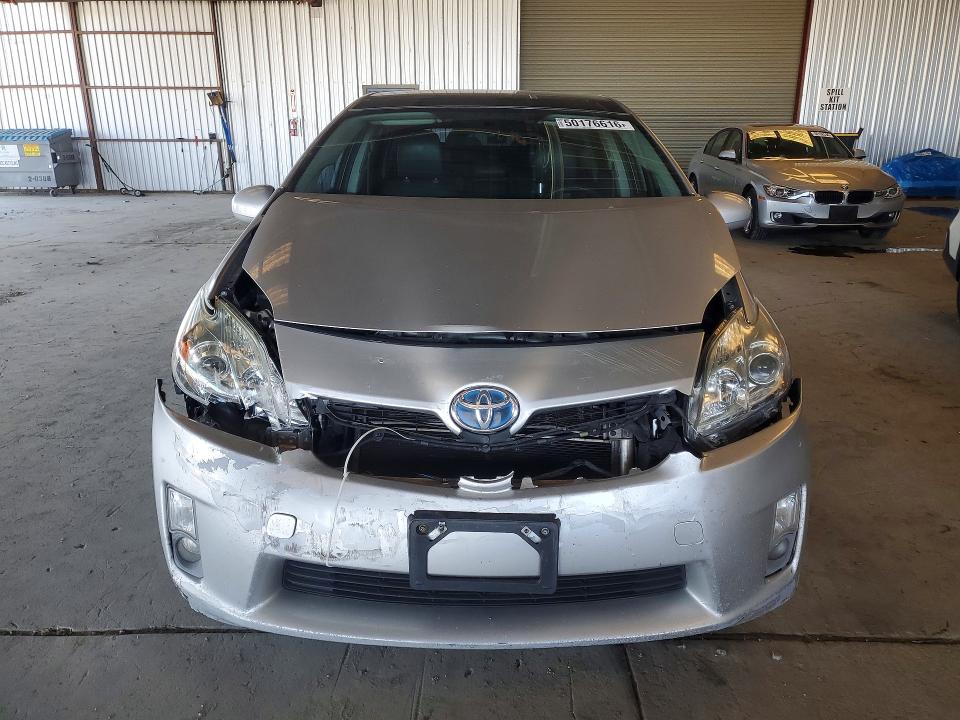 2010 Toyota Prius VIN JTDKN3DU3A0122670 COPART salvage auction — FRONT END, Ca - Salvage Certificate, sold $600 on 2026-07-16 (photo 5)