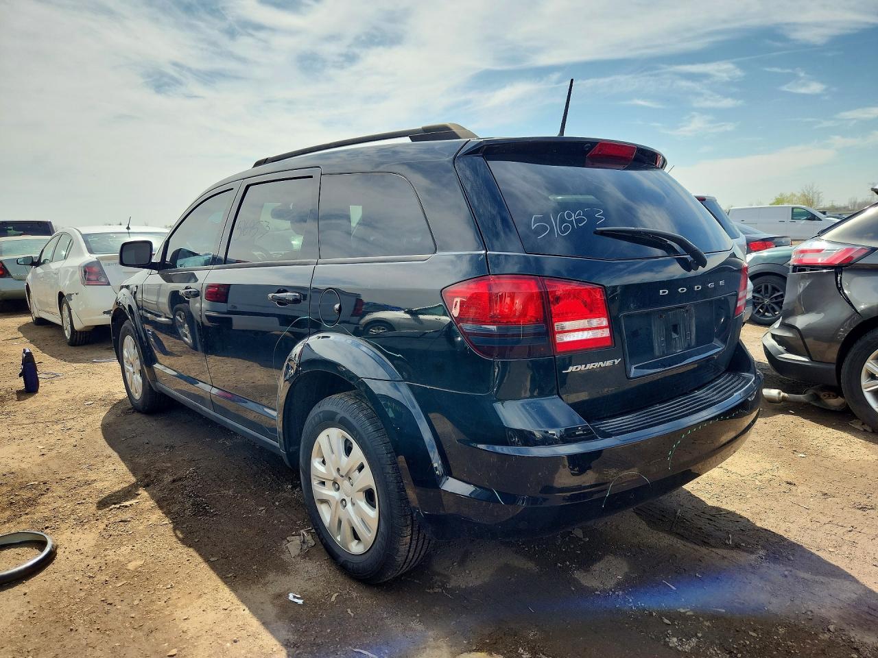 2018 Dodge Journey VIN 3C4PDCAB0JT474586 COPART salvage auction — Side, IL - SALVAGE CERTIFICATE, sold $800 on 2026-07-09 (photo 2)