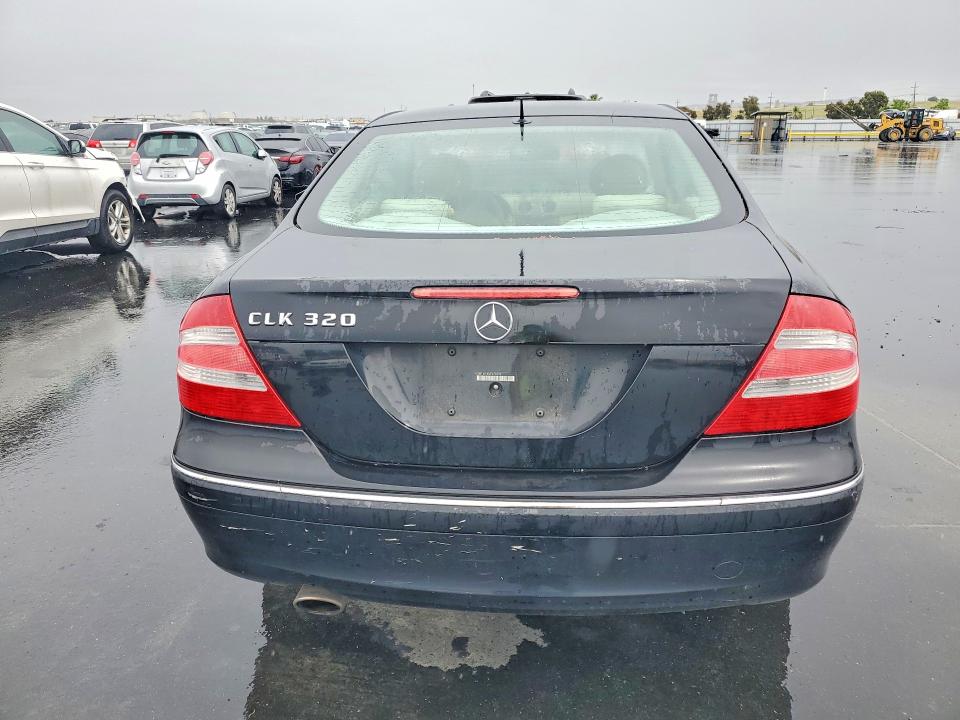 2004 Mercedes-benz Clk-class VIN WDBTJ65J54F072232 COPART salvage auction — SIDE, CA - SALVAGE CERTIFICATE, sold $400 on 2026-07-08 (photo 6)