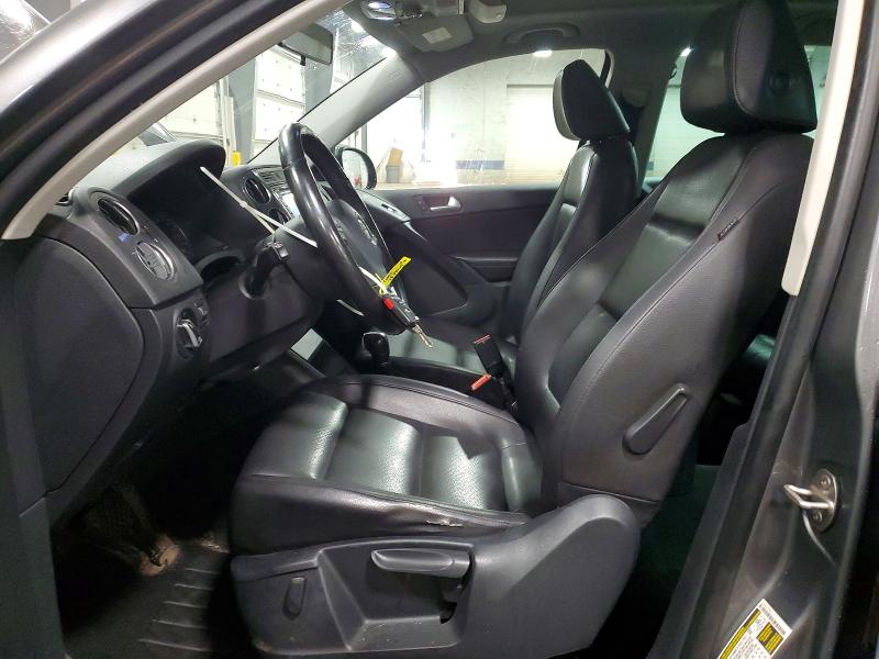 2013 Volkswagen Tiguan VIN WVGBV3AX2DW607748 COPART salvage auction — REAR END, Mn - Cert Of Title-Prior Salvage, sold $525 on 2026-07-09 (photo 7)