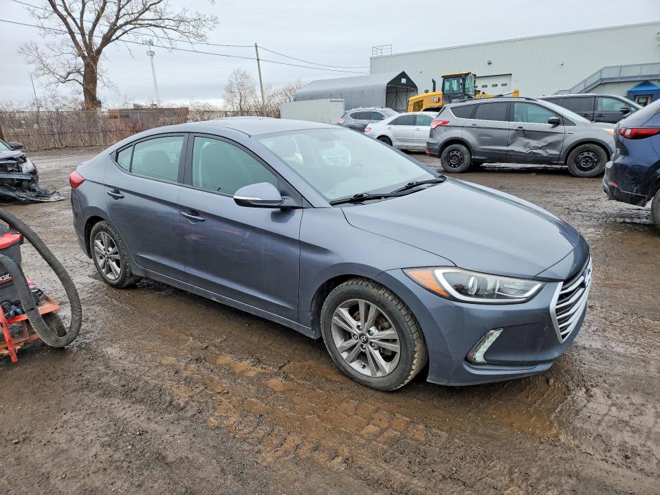 2017 Hyundai Elantra VIN KMHD84LF4HU167088 COPART salvage auction — MECHANICAL, Qc - Pour Piece Seulement, sold $1,850 on 2026-07-07 (photo 4)