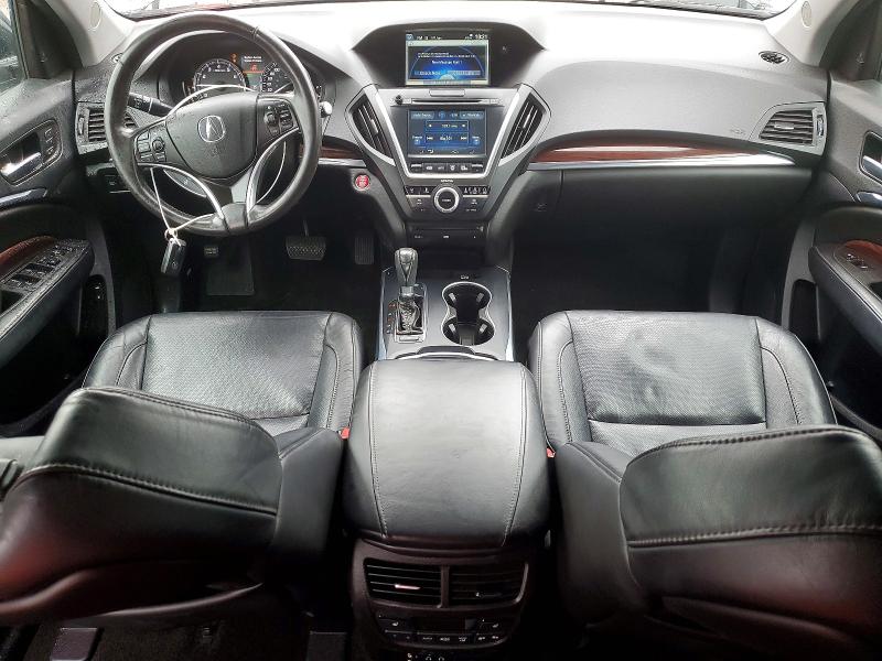 2014 Acura Mdx VIN 5FRYD4H68EB501555 COPART salvage auction — REAR END, On - Permit Salvage, sold $2,150 on 2026-07-02 (photo 8)