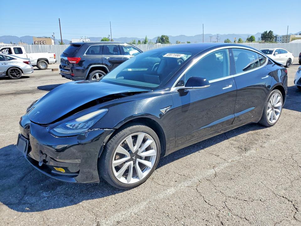 2017 Tesla Model 3 VIN 5YJ3E1EA6HF000846 COPART salvage auction — FRONT END, Ca - Salvage Certificate, sold $4,550 on 2026-07-28 (photo 1)
