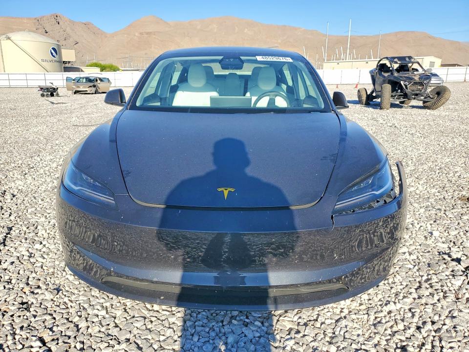 2024 Tesla Model 3 VIN 5YJ3E1EA1RF830717 COPART salvage auction — FRONT END, Nv - Salvage Title, sold $13,100 on 2026-07-22 (photo 5)
