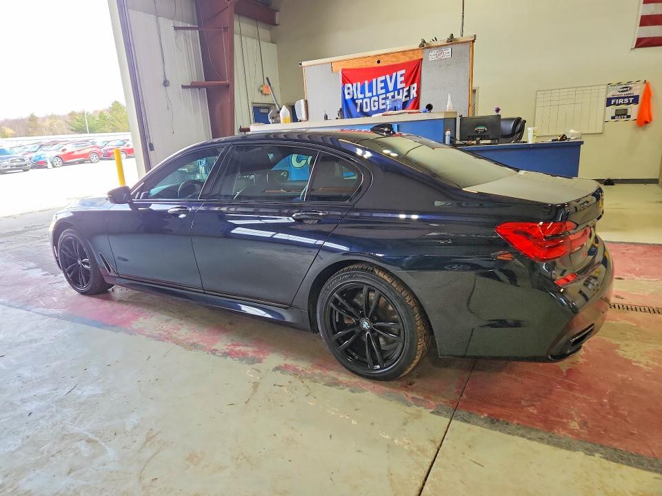2017 BMW 7er VIN WBA7F2C58HG422064 COPART salvage auction — MECHANICAL, Oh - Certificate Of Title, sold $4,250 on 2026-07-28 (photo 2)