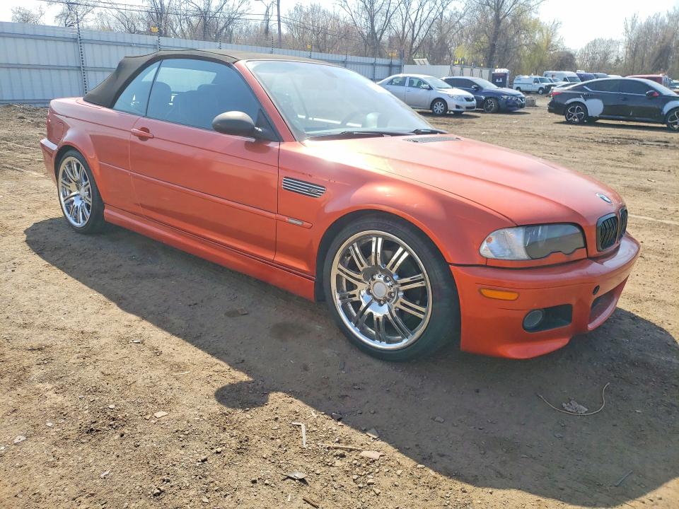 2004 BMW M3 VIN WBSBR93494PK05100 COPART salvage auction — SIDE, CT - CERT OF TITLE-PARTS ONLY SALVA, sold $5,600 on 2026-07-14 (photo 4)