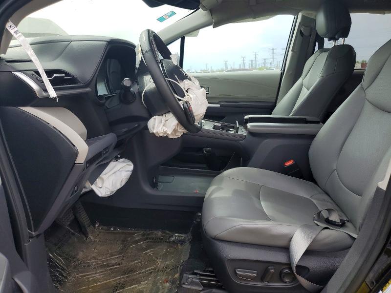 2023 Toyota Sienna VIN 5TDYRKEC9PS152731 COPART salvage auction — FRONT END, Il - Salvage Certificate, sold $6,700 on 2026-07-07 (photo 7)