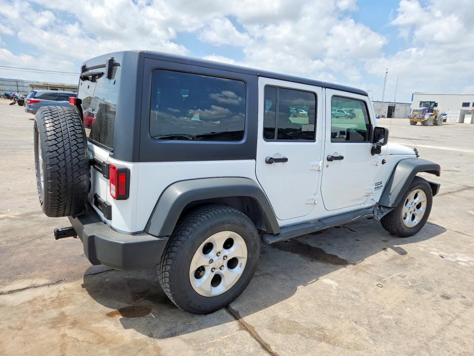 2015 Jeep Wrangler / VIN 1C4BJWDGXFL525977 COPART salvage auction — SIDE, Tx - Salvage Vehicle Title, sold $7,200 on 2026-07-02 (photo 3)