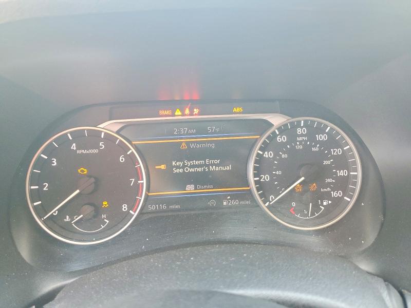 2024 Nissan Sentra VIN 3N1AB8DV6RY383502 COPART salvage auction — FRONT END, Ca - Salvage Certificate, sold $1,100 on 2026-07-02 (photo 9)