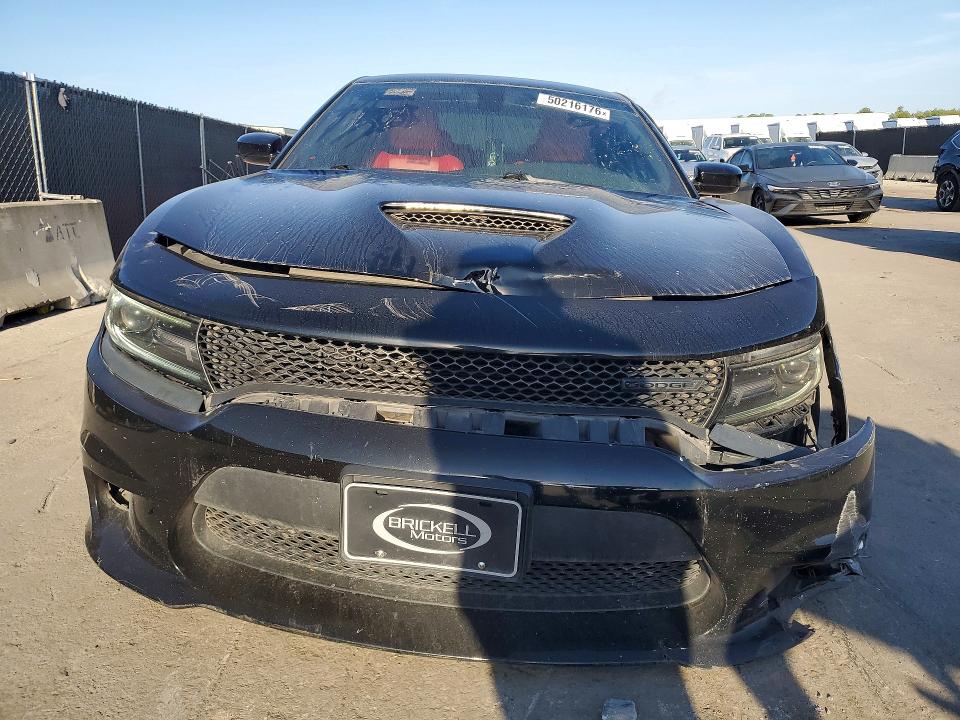 2021 Dodge Charger VIN 2C3CDXCT7MH650126 COPART salvage auction — FRONT END, Fl - Certificate Of Title, sold $12,200 on 2026-07-28 (photo 5)