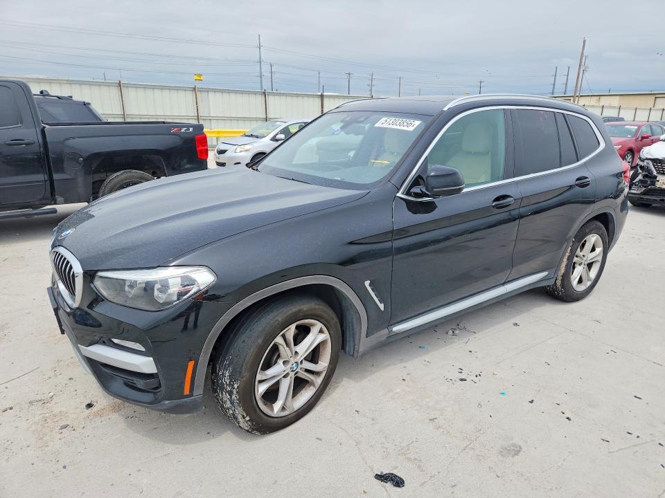 2019 BMW X3 VIN 5UXTR7C54KLF29425 COPART salvage auction — SIDE, Tx - Salvage Vehicle Title, sold $6,800 on 2026-07-07 (photo 1)