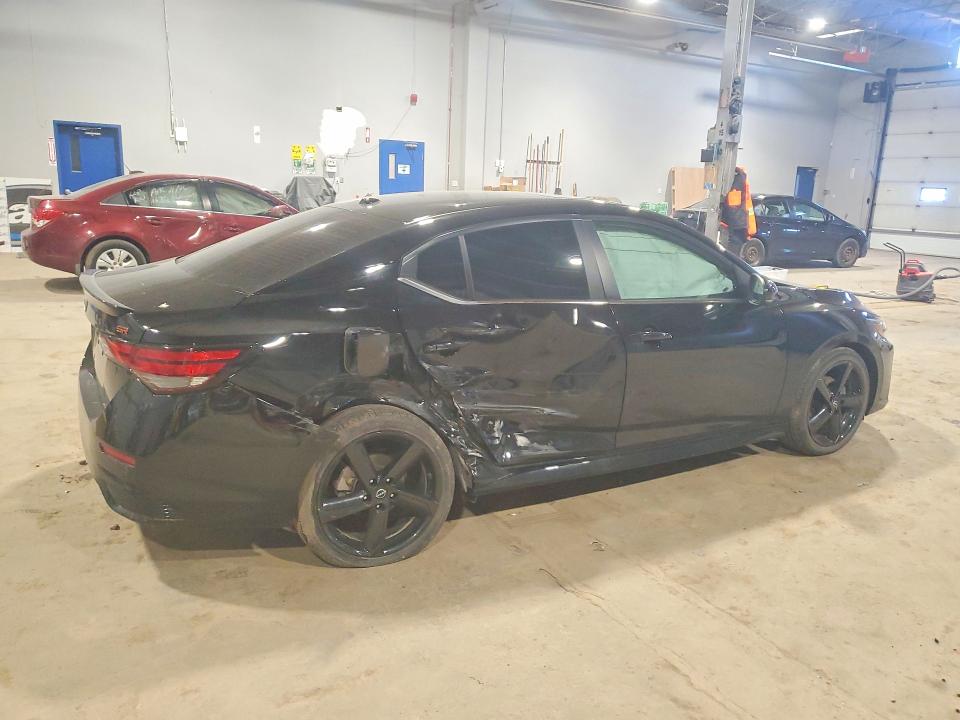 2025 Nissan VIN 3N1AB8DV7SY225417 COPART salvage auction — REAR END, NS - SALVAGE TITLE, sold $6,900 on 2026-07-02 (photo 3)
