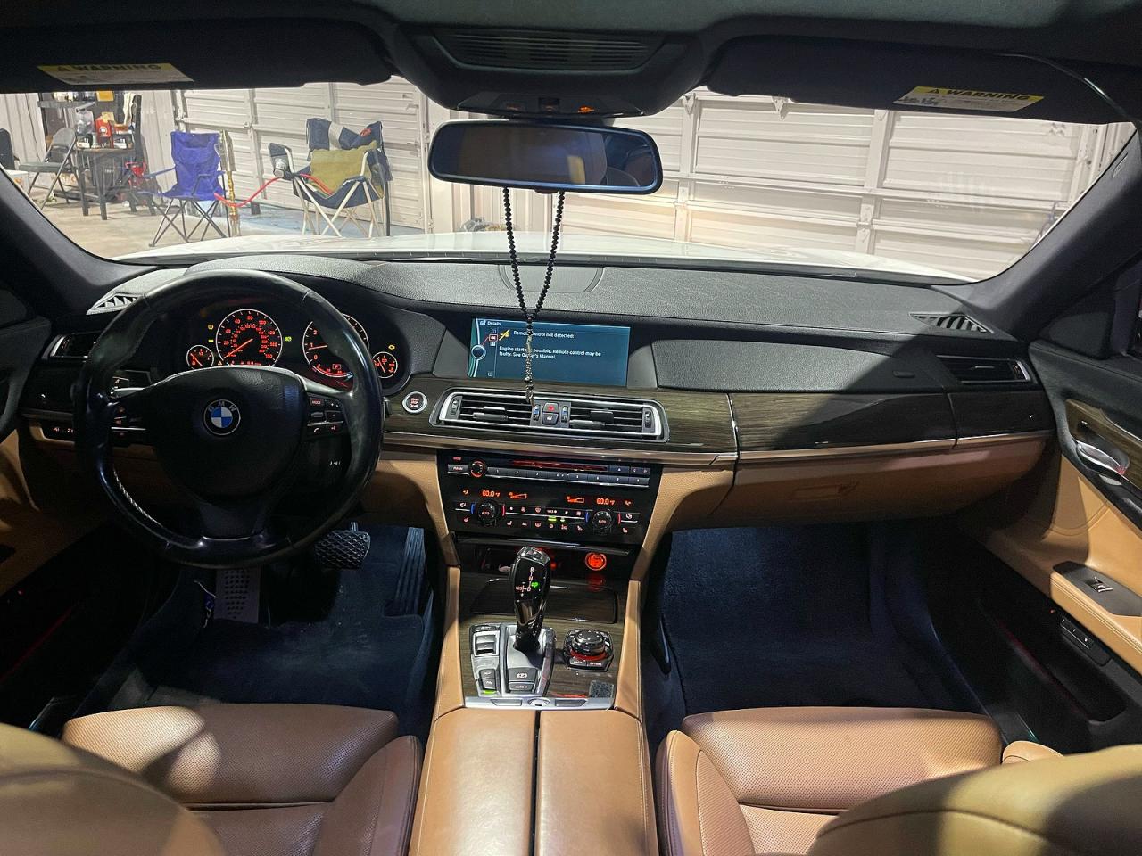 2010 BMW 7er VIN WBAKB8C58ACY64395 COPART salvage auction — Damage History, Rs - Clean Title, sold $22,600 on 2026-07-10 (photo 9)