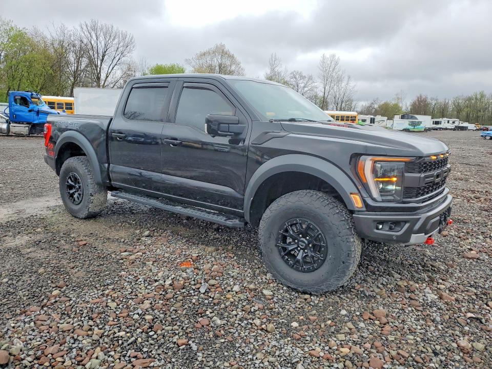2023 Ford F-150 VIN 1FTFW1RG0PFB42466 COPART salvage auction — SIDE, Ny - Mv-907A Salvage Certificate, sold $50,000 on 2026-07-20 (photo 4)