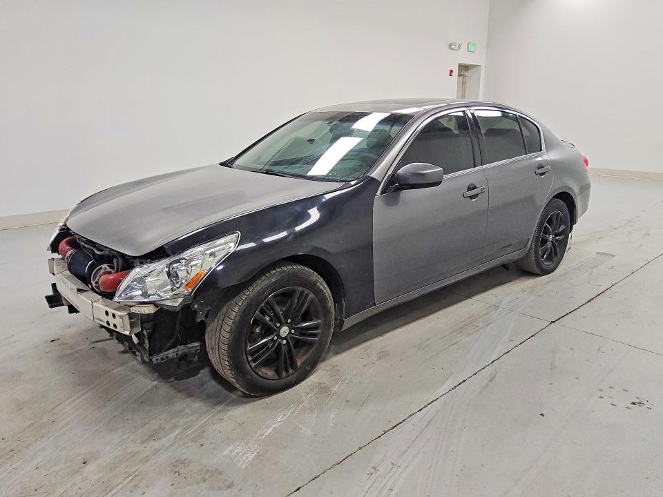 2012 Infiniti G37 VIN JN1CV6AR0CM681047 COPART salvage auction — FRONT END, IN - CERTIFICATE OF TITLE, sold $100 on 2026-07-23 (photo 1)
