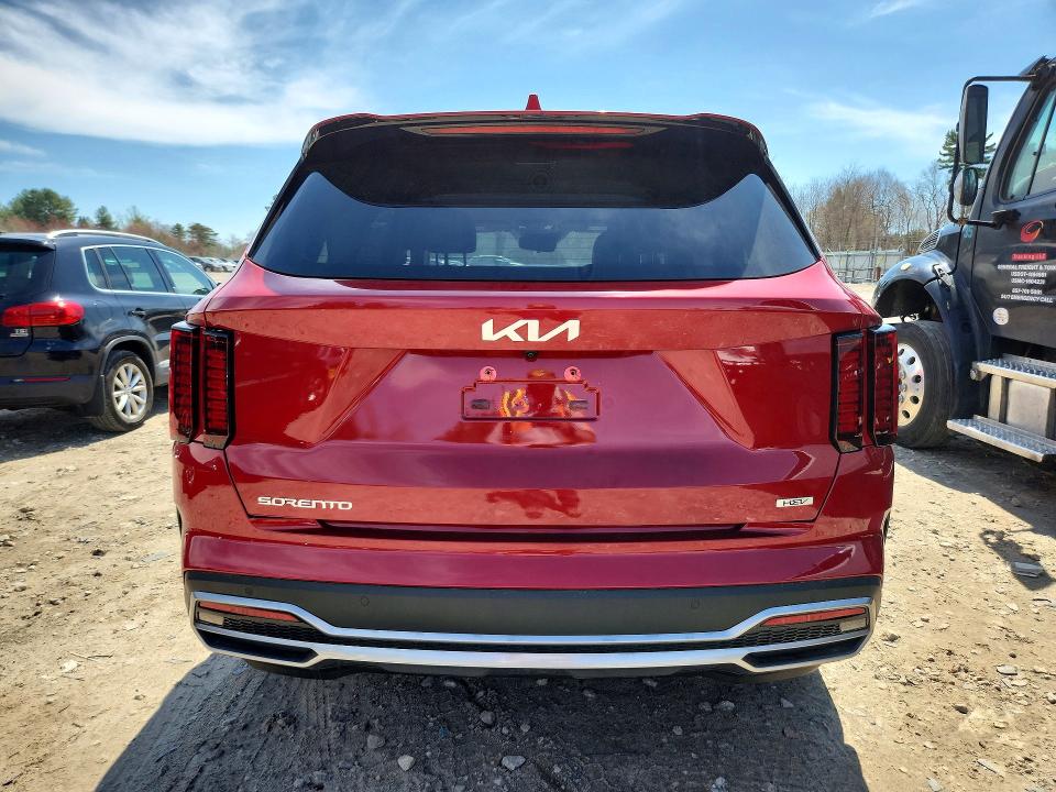 2023 Kia Sorento VIN KNDRHDLGXP5170086 COPART salvage auction — FRONT END, Ma - Cert Of Title-Salvage, sold $12,500 on 2026-07-27 (photo 6)