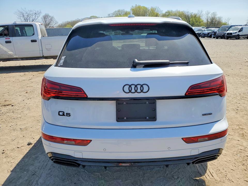 2024 Audi Q5 VIN WA1EAAFY8R2109274 COPART salvage auction — SIDE, Md - Cert Of Salvage > 75% Damage, sold $13,400 on 2026-07-23 (photo 6)