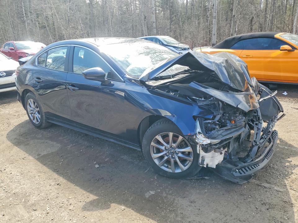 2021 Mazda 3 VIN JM1BPAB77M1346227 COPART salvage auction — FRONT END, On - Permit Salvage, sold $550 on 2026-07-09 (photo 4)