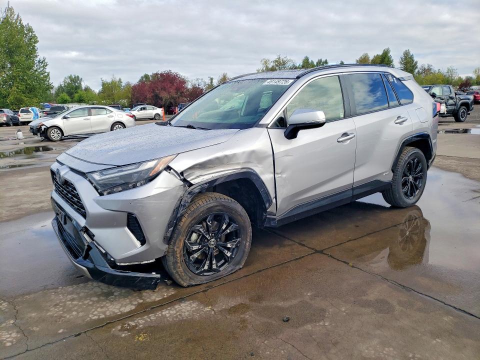 2022 Toyota VIN JTM16RFVXND529854 COPART salvage auction — FRONT END, Or - Salvage Title Certificate, sold $13,700 on 2026-07-20 (photo 1)