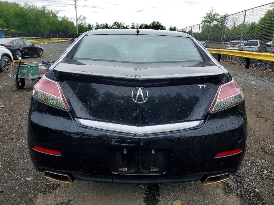 2014 Acura Tl VIN 19UUA8F58EA001691 COPART salvage auction — FRONT END, Md - Cert Of Salvage > 75% Damage, sold $1,650 on 2026-07-02 (photo 6)