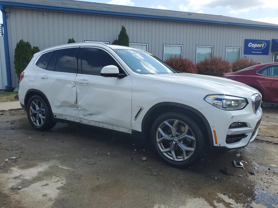 2021 BMW X3 VIN 5UXTY3C06M9E85427 COPART salvage auction — SIDE, Ky - Cert Of Title-Salvage, sold $9,400 on 2026-07-27 (photo 4)
