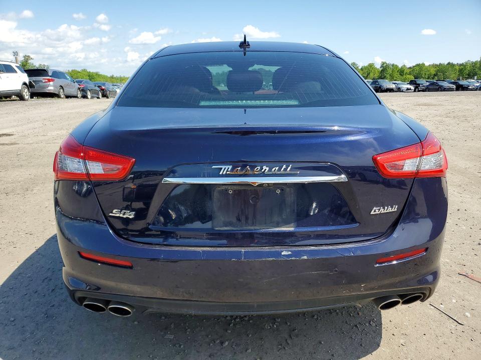 2018 Maserati Ghibli VIN ZAM57YTA6J1299926 COPART salvage auction — FRONT END, Va - Cert Of Title - Salvage, sold $3,650 on 2026-07-08 (photo 6)
