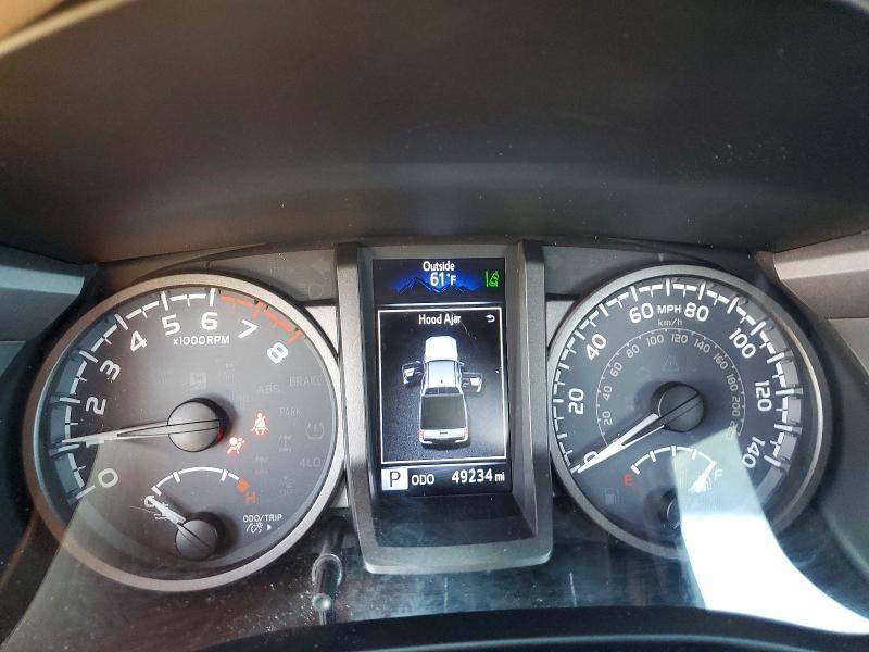 2019 Toyota Tacoma VIN 3TMCZ5ANXKM278205 COPART salvage auction — SIDE, ID - SALVAGE CERTIFICATE OF TITLE, sold $12,700 on 2026-07-30 (photo 9)