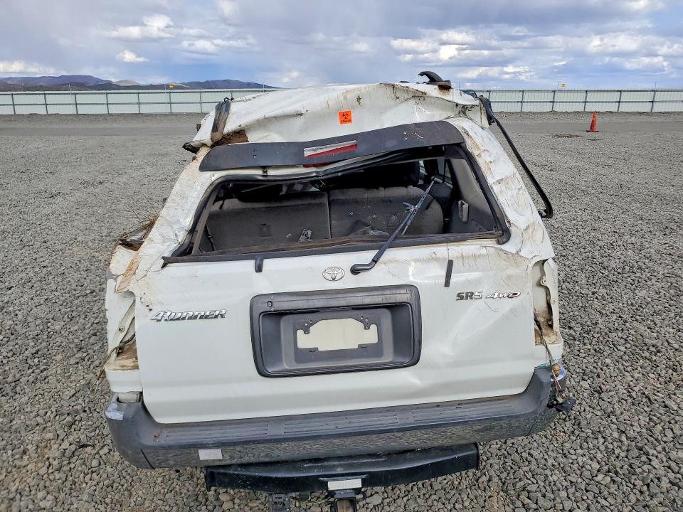 2001 Toyota 4runner VIN JT3HN86R710327252 COPART salvage auction — ROLLOVER, Ca - Non-Repairable Vehicle Cert, sold $100 on 2026-07-02 (photo 6)