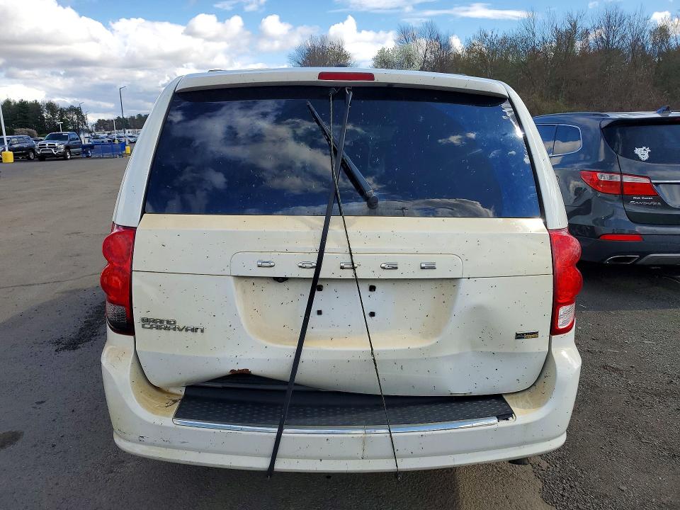 2018 Dodge Grand caravan VIN 2C4RDGBG9JR175790 COPART salvage auction — REAR END, Va - Certificate Of Title, sold $1,250 on 2026-07-10 (photo 6)
