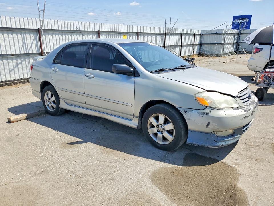 2004 Toyota Corolla VIN 1NXBR32E54Z302953 COPART salvage auction — NORMAL WEAR, Ca - Dlr/Dis/Exp Only Salvage Title, sold $900 on 2026-07-09 (photo 4)