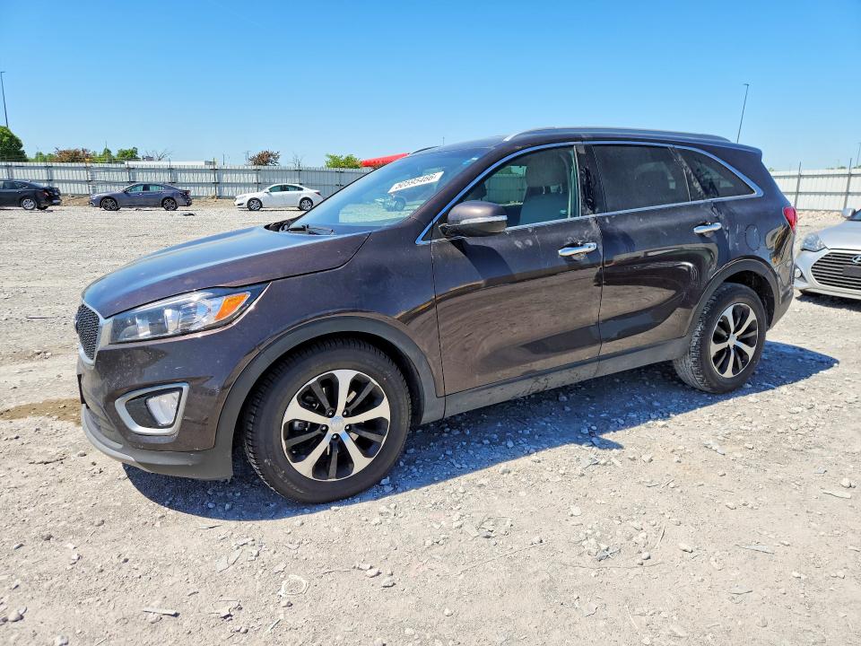 2018 Kia Sorento VIN 5XYPH4A58JG365109 COPART salvage auction — FRONT END, Il - Salvage Certificate, sold $3,600 on 2026-07-06 (photo 1)