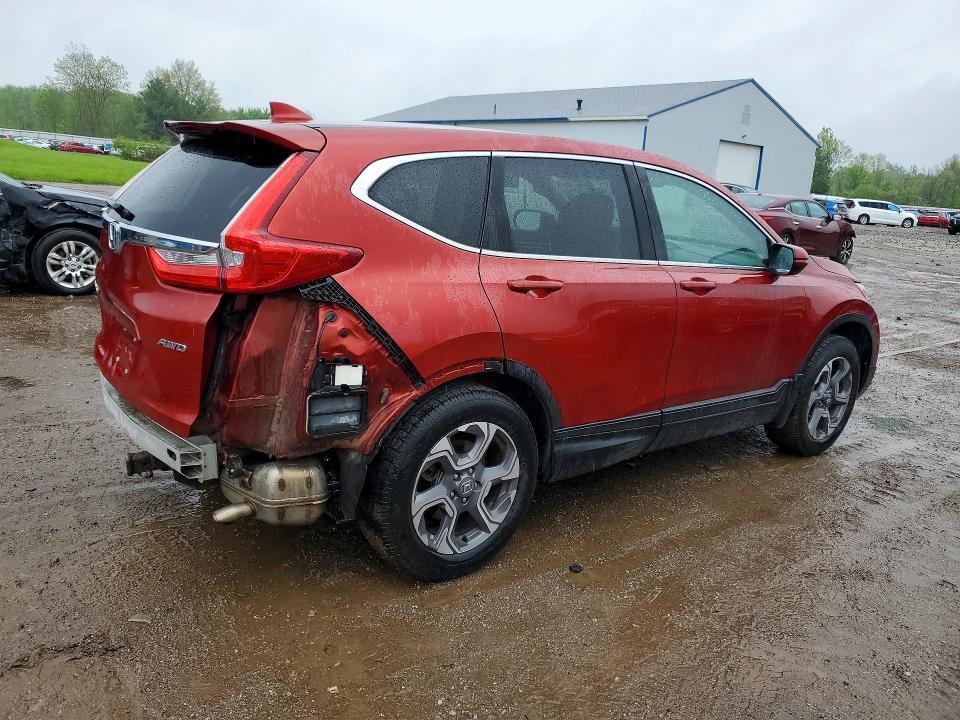 2017 Honda Cr-v VIN 5J6RW2H58HL046147 COPART salvage auction — REAR END, Oh - Cert Of Title-Salvage, sold $6,600 on 2026-07-02 (photo 3)