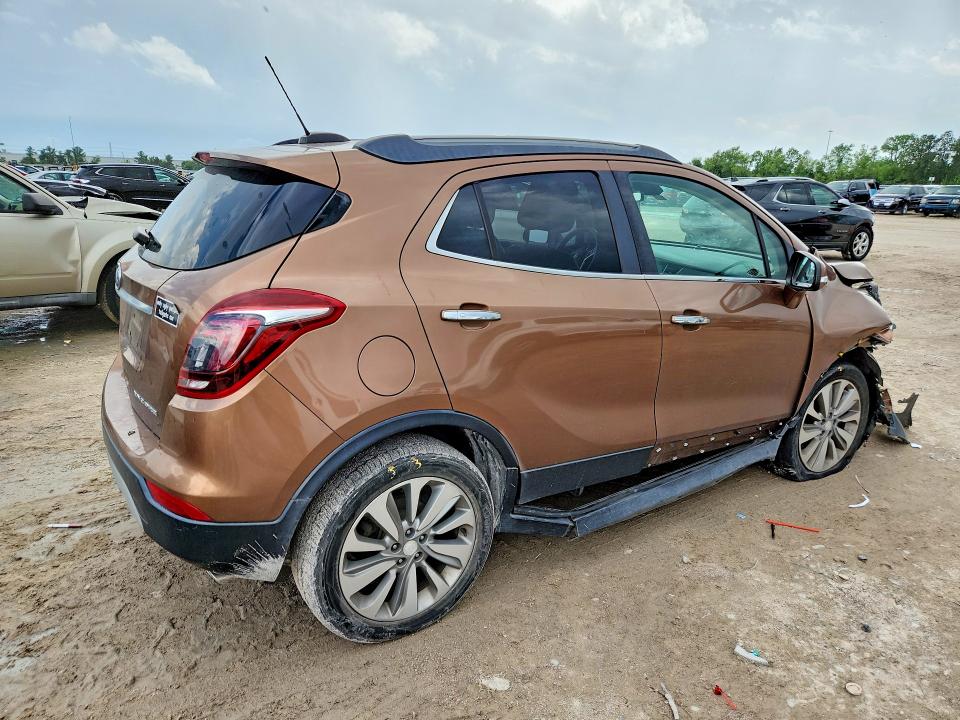 2017 Buick Encore VIN KL4CJASB3HB050271 COPART salvage auction — FRONT END, Tx - Salvage Vehicle Title, sold $1,000 on 2026-07-10 (photo 3)