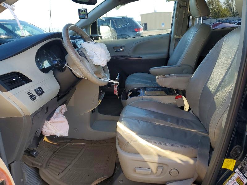 2012 Toyota VIN 5TDYK3DC1CS212779 COPART salvage auction — FRONT END, OH - CERT OF TITLE-SALVAGE, sold $975 on 2026-07-17 (photo 7)