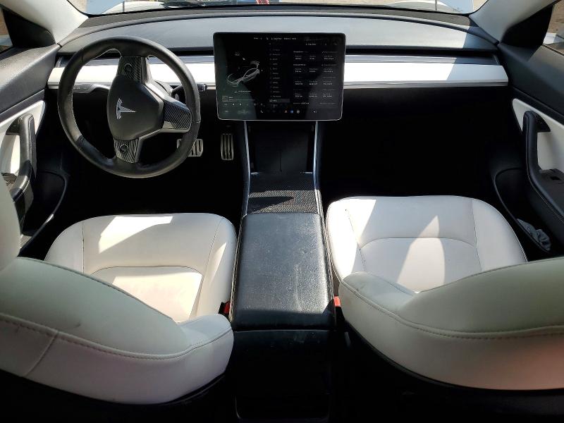 2020 Tesla Model 3 VIN 5YJ3E1EC5LF643618 COPART salvage auction — REAR END, ON - PERMIT SALVAGE, sold $4,400 on 2026-07-28 (photo 8)
