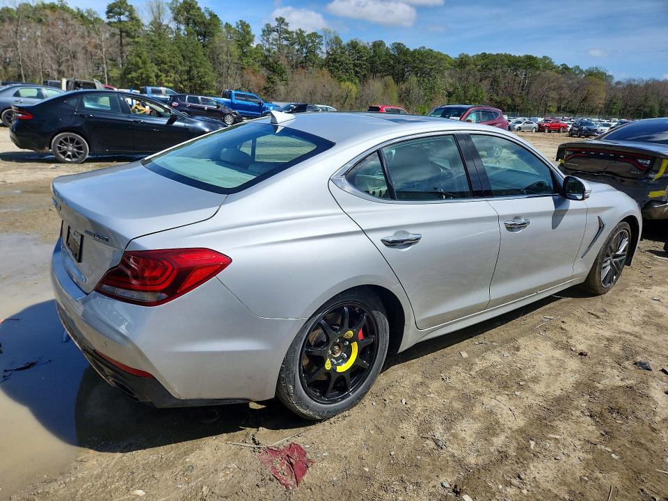 2019 Genesis G70 VIN KMTG74LE6KU023563 COPART salvage auction — SIDE, De - Salvage Certificate, sold $2,300 on 2026-07-21 (photo 3)