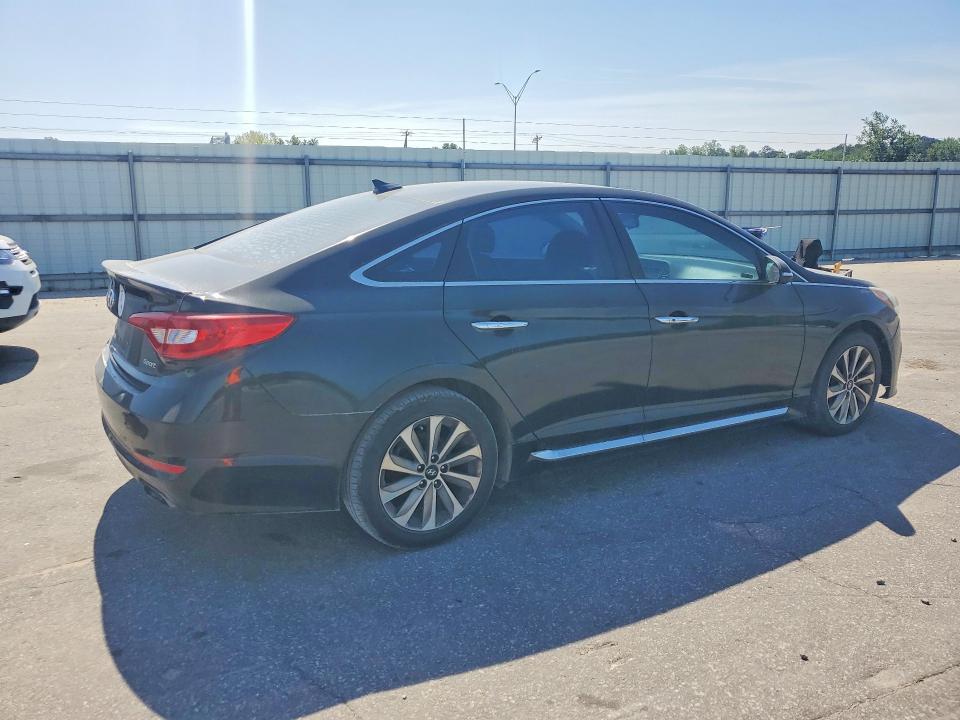 2017 Hyundai Sonata VIN 5NPE34AFXHH516808 COPART salvage auction — MECHANICAL, Oh - Dealer Only Clean Title, sold $1,650 on 2026-07-09 (photo 3)