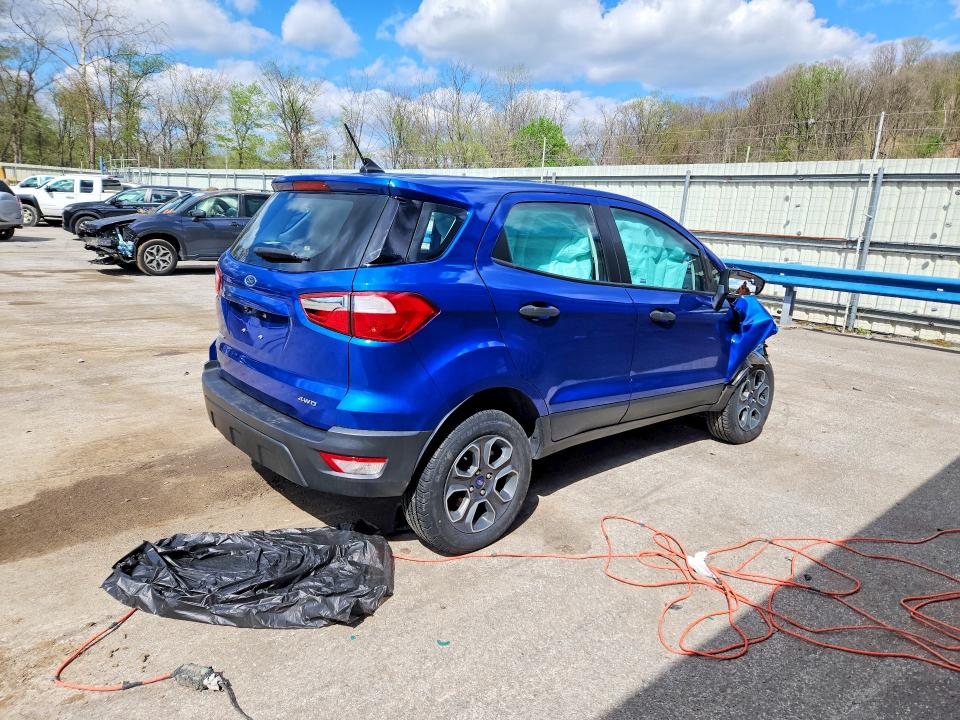 2020 Ford Ecosport VIN MAJ6S3FL2LC336913 COPART salvage auction — FRONT END, Pa - Certificate Of Salvage, sold $600 on 2026-07-02 (photo 3)