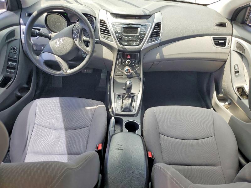 2016 Hyundai Elantra VIN KMHDH4AE0GU644916 COPART salvage auction — SIDE, Salvage Title, sold $600 on 2026-07-09 (photo 8)
