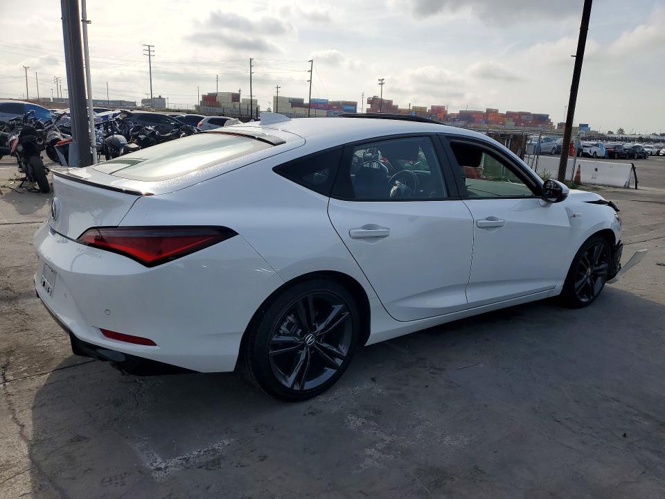 2025 Acura Integra VIN 19UDE4H65SA017426 COPART salvage auction — FRONT END, CA - SALVAGE CERTIFICATE, sold $12,300 on 2026-07-22 (photo 3)