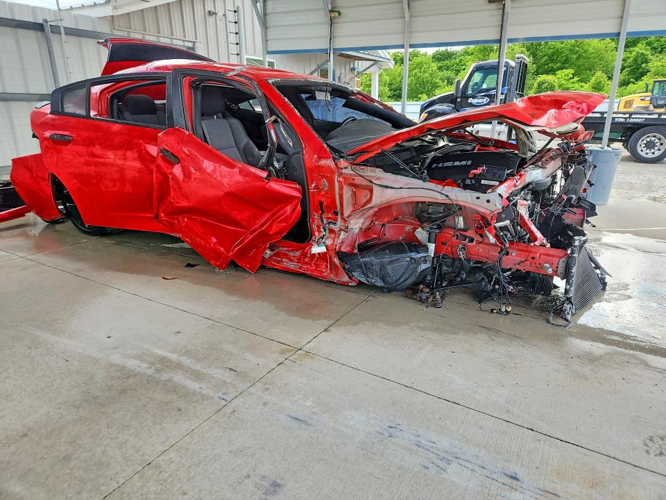 2016 Dodge Charger VIN 2C3CDXCT1GH355544 COPART salvage auction — ROLLOVER, AR - CERTIFICATE OF TITLE, sold $900 on 2026-07-02 (photo 4)