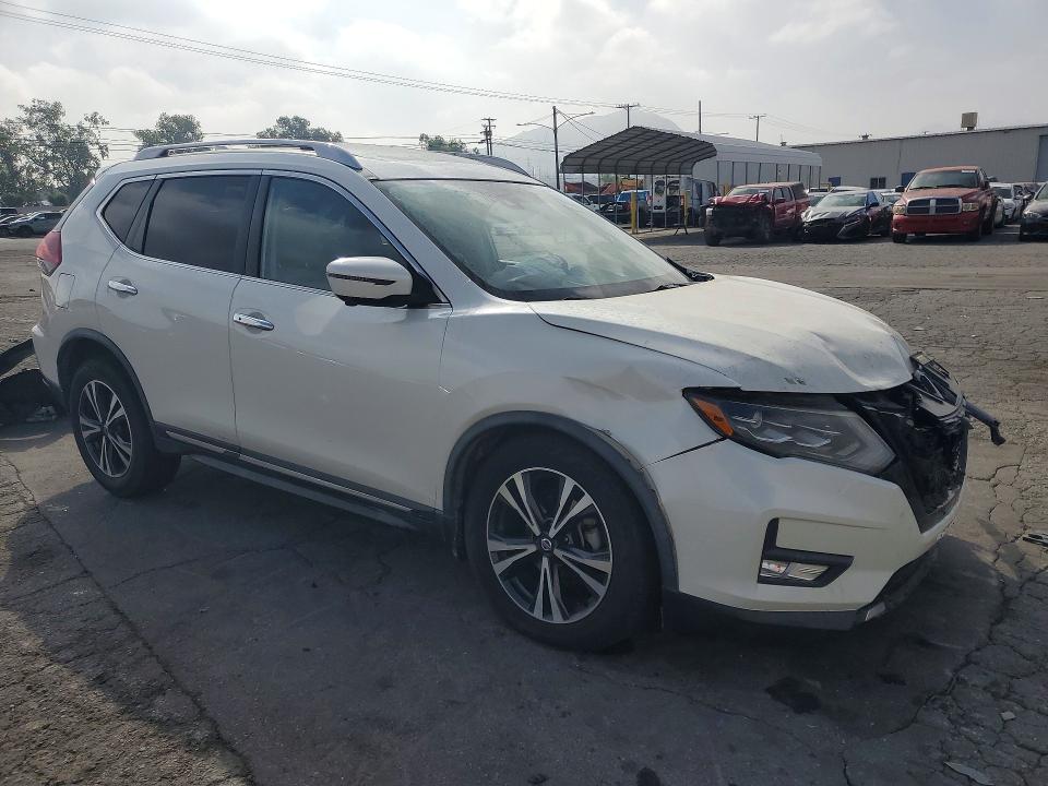 2018 Nissan Rogue VIN JN8AT2MT5JW455487 COPART salvage auction — FRONT END, Ca - Salvage Certificate, sold $200 on 2026-07-23 (photo 4)