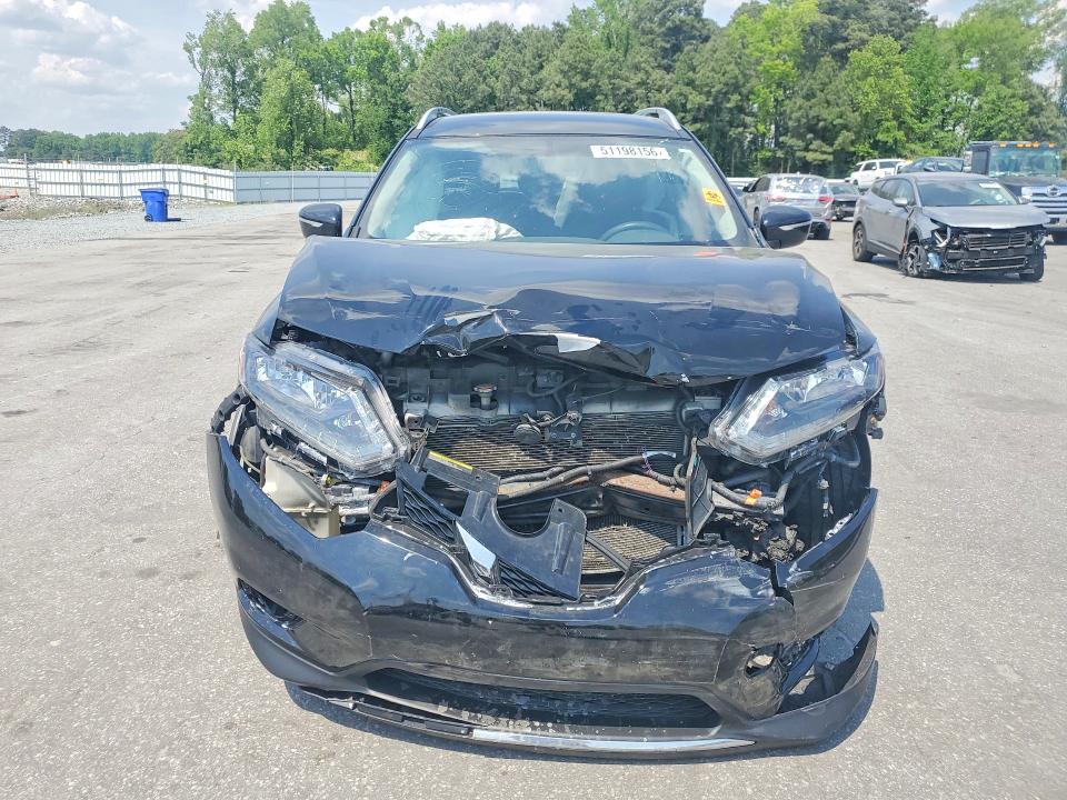 2015 Nissan Rogue VIN KNMAT2MV2FP536431 COPART salvage auction — FRONT END, Nc - Salvage Certificate Of Title, sold $575 on 2026-07-16 (photo 5)