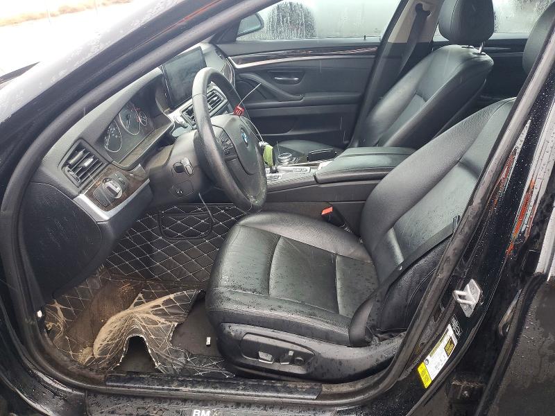 2014 BMW 5er VIN WBA5B1C55ED475878 COPART salvage auction — FRONT END, Hi - Certificate Of Salvage, sold $1,750 on 2026-08-03 (photo 7)
