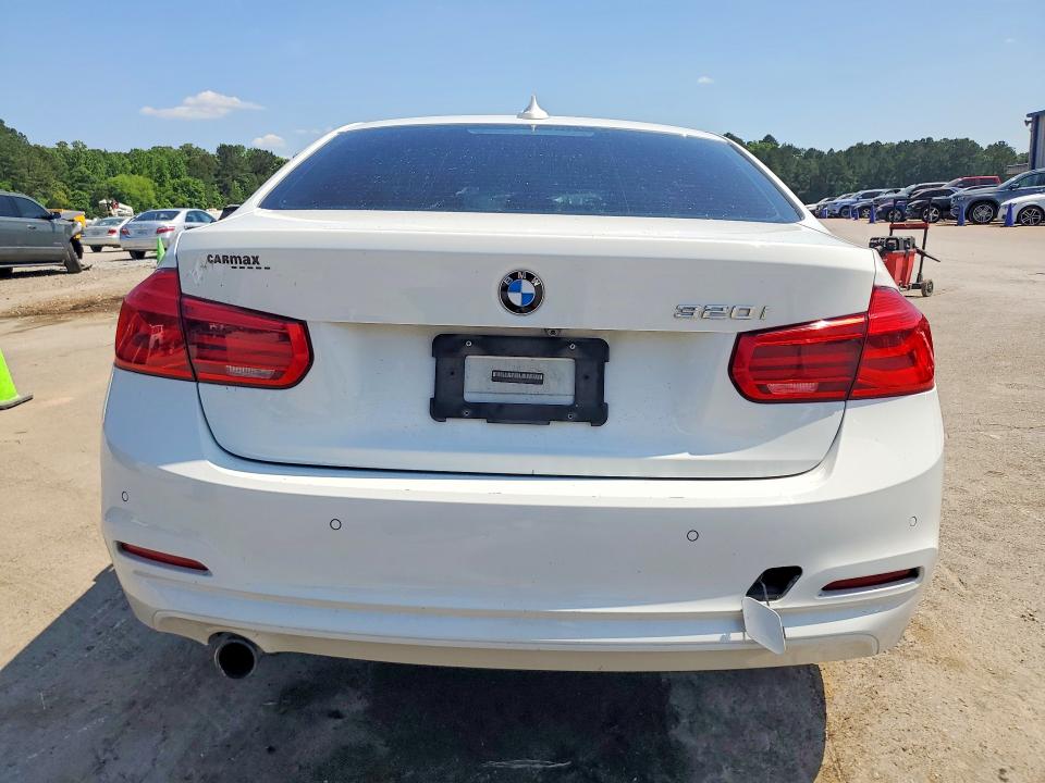 2016 BMW 3er VIN WBA8E1G59GNU12293 COPART salvage auction — FRONT END, Id - Salvage Certificate Of Title, sold $375 on 2026-07-06 (photo 6)