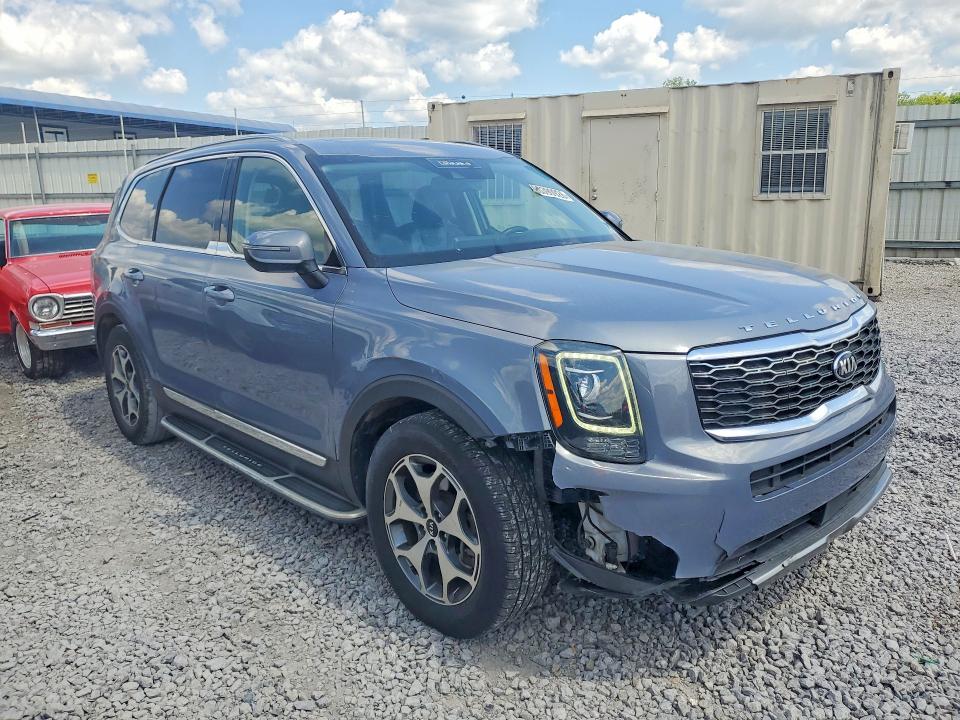 2020 Kia Telluride VIN 5XYP34HC7LG042188 COPART salvage auction — FRONT END, Va - Certificate Of Title, sold $9,600 on 2026-07-07 (photo 4)