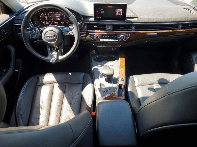 2019 Audi A4 VIN WAUENAF46KN001695 COPART salvage auction — FRONT END, Md - Cert Of Salvage > 75% Damage, sold $8,200 on 2026-07-27 (photo 8)