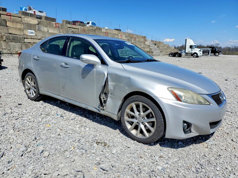 2012 Lexus Is VIN JTHCF5C27C5058750 COPART salvage auction — SIDE, Id - Salvage Certificate Of Title, sold $675 on 2026-07-02 (photo 4)