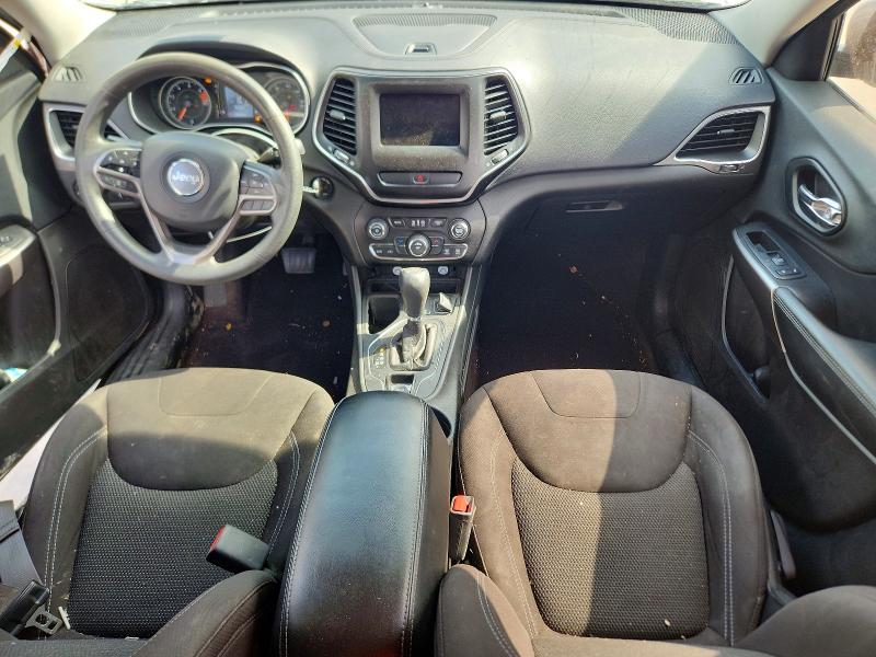 2019 Jeep Cherokee VIN 1C4PJLCB3KD240911 COPART salvage auction — ALL OVER, Tx - Salvage Vehicle Title, sold $1,550 on 2026-07-09 (photo 8)